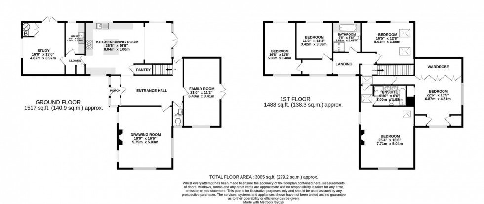 Floorplan for Mottram Road, Alderley Edge, SK9