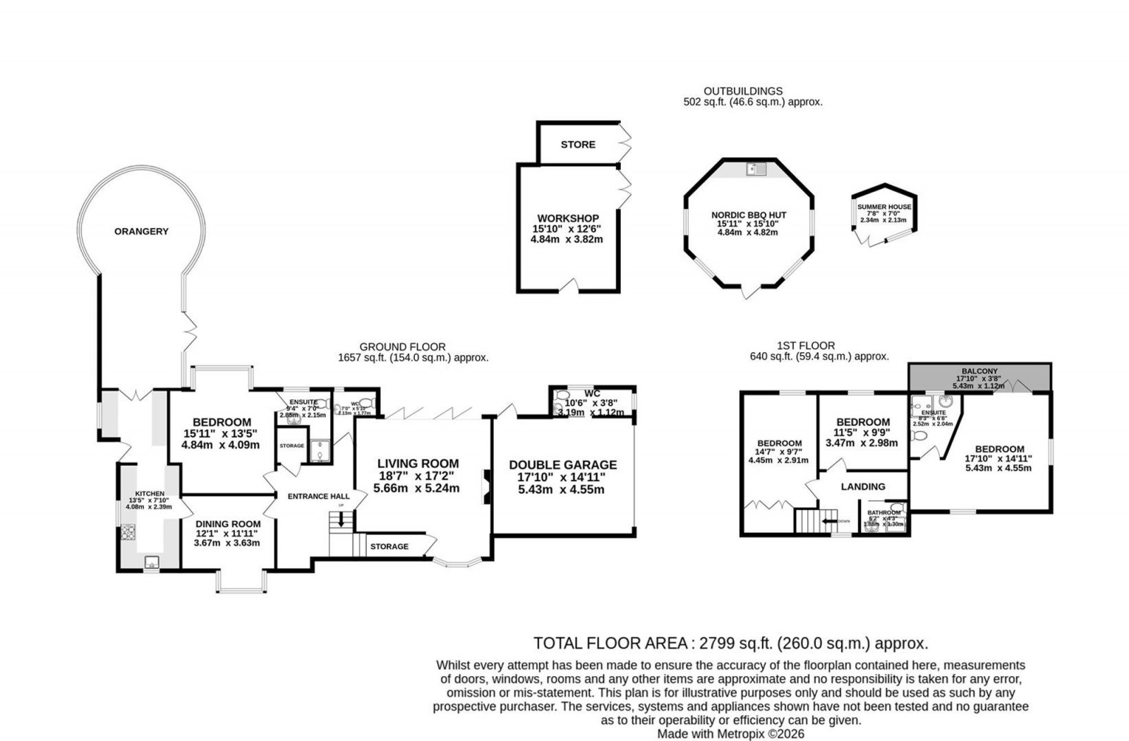 Floorplan for Chelford Road, Prestbury, SK10