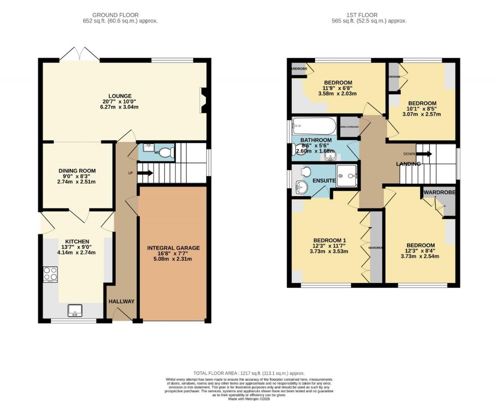 Floorplan for Granby Road, Cheadle Hulme, SK8