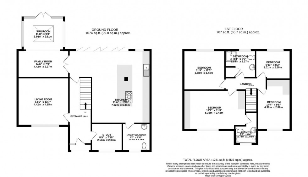 Floorplan for Beechfield Road, Alderley Edge, SK9