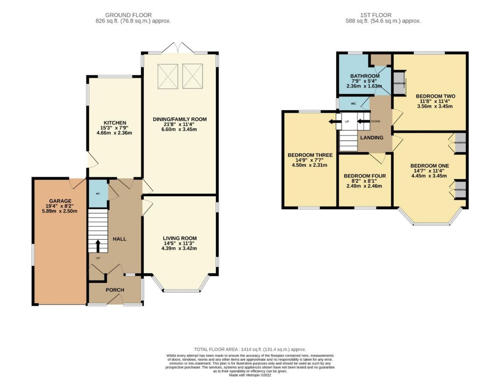 Floorplan for Dennison Road, Cheadle Hulme, SK8