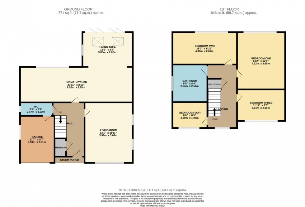Floorplan for Robins Close, Bramhall, SK7