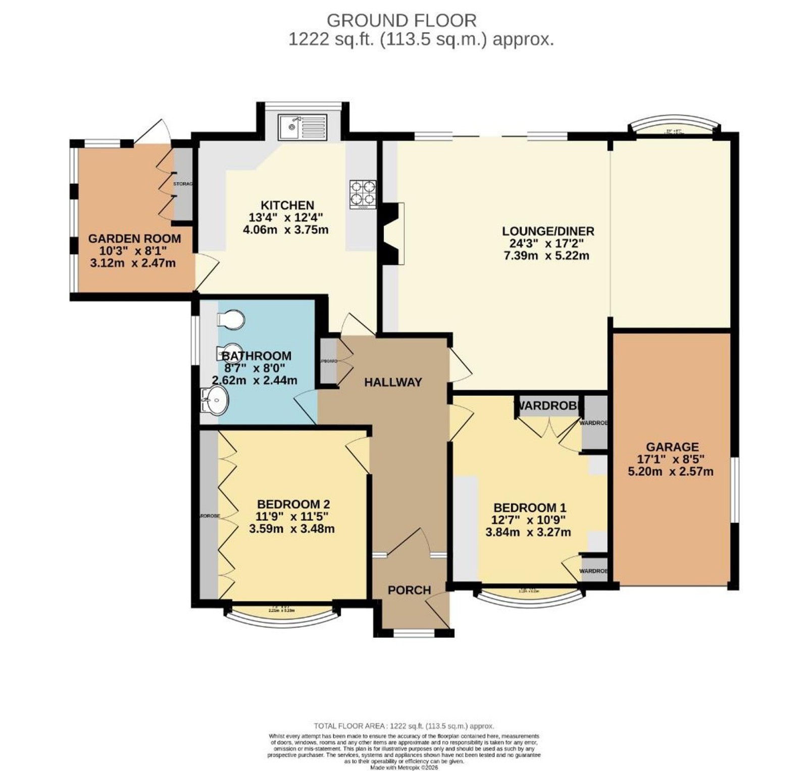 Floorplan for Greenway, Bramhall, SK7