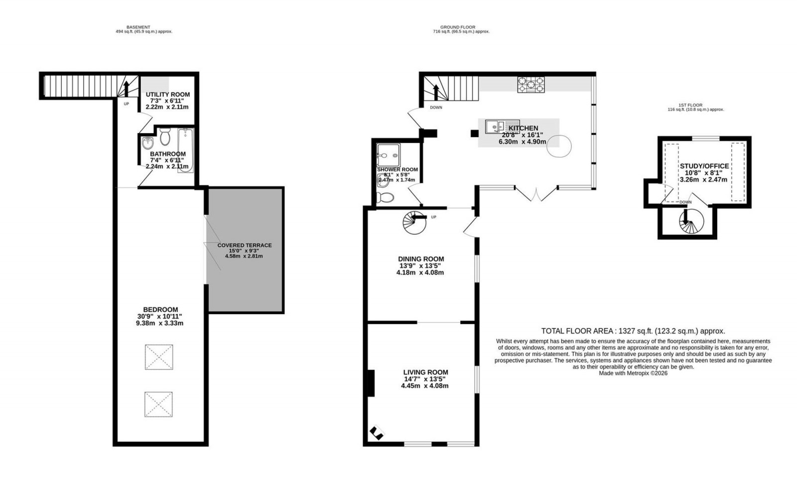 Floorplan for Mottram Road, Alderley Edge, SK9