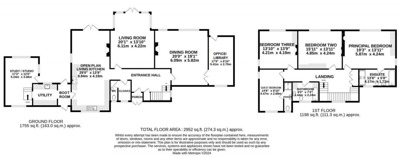 Floorplan for Weston Road, Wilmslow, SK9