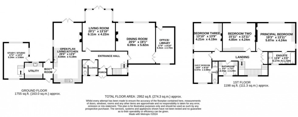 Floorplan for Weston Road, Wilmslow, SK9