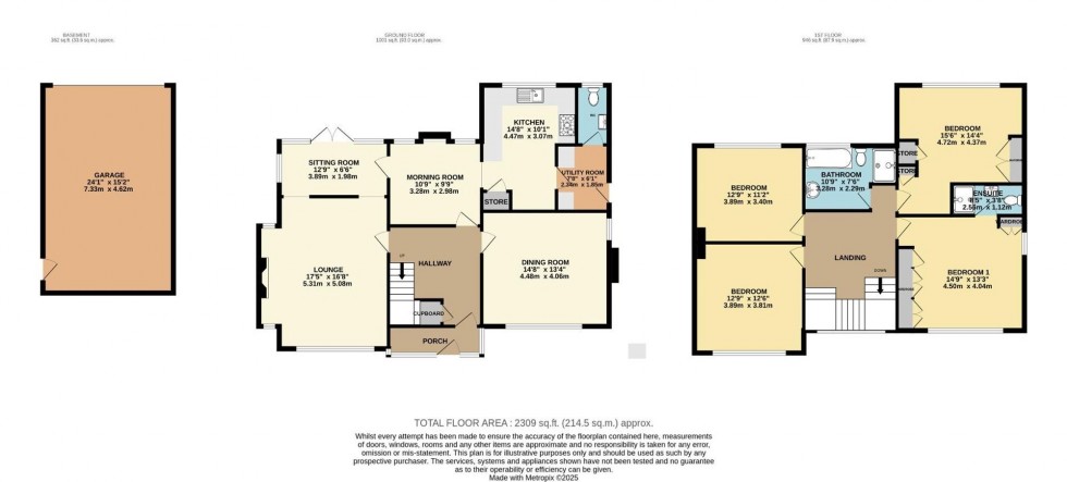 Floorplan for Carrwood Avenue, Bramhall, SK7