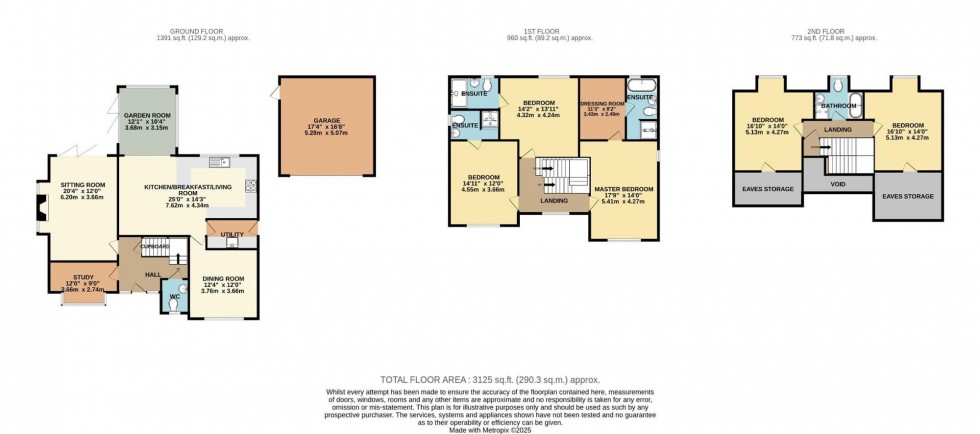 Floorplan for Bletchley Park Way, Wilmslow, SK9
