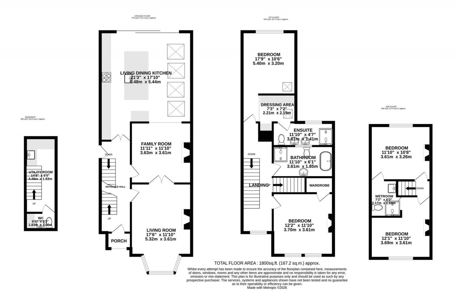 Floorplan for Trafford Road, Alderley Edge, SK9