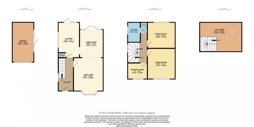 Floorplan for Ashley Drive, Bramhall, SK7