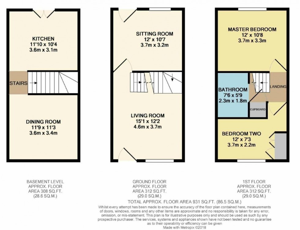 Floorplan for River Street, Wilmslow, SK9