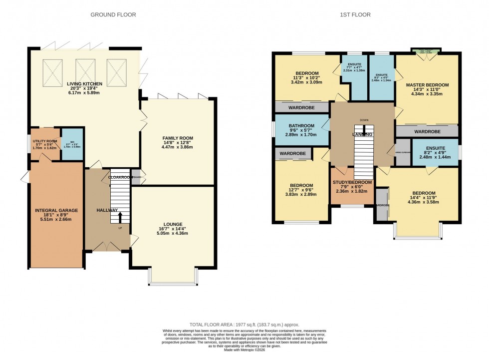 Floorplan for Thorngrove Road, Wilmslow, SK9