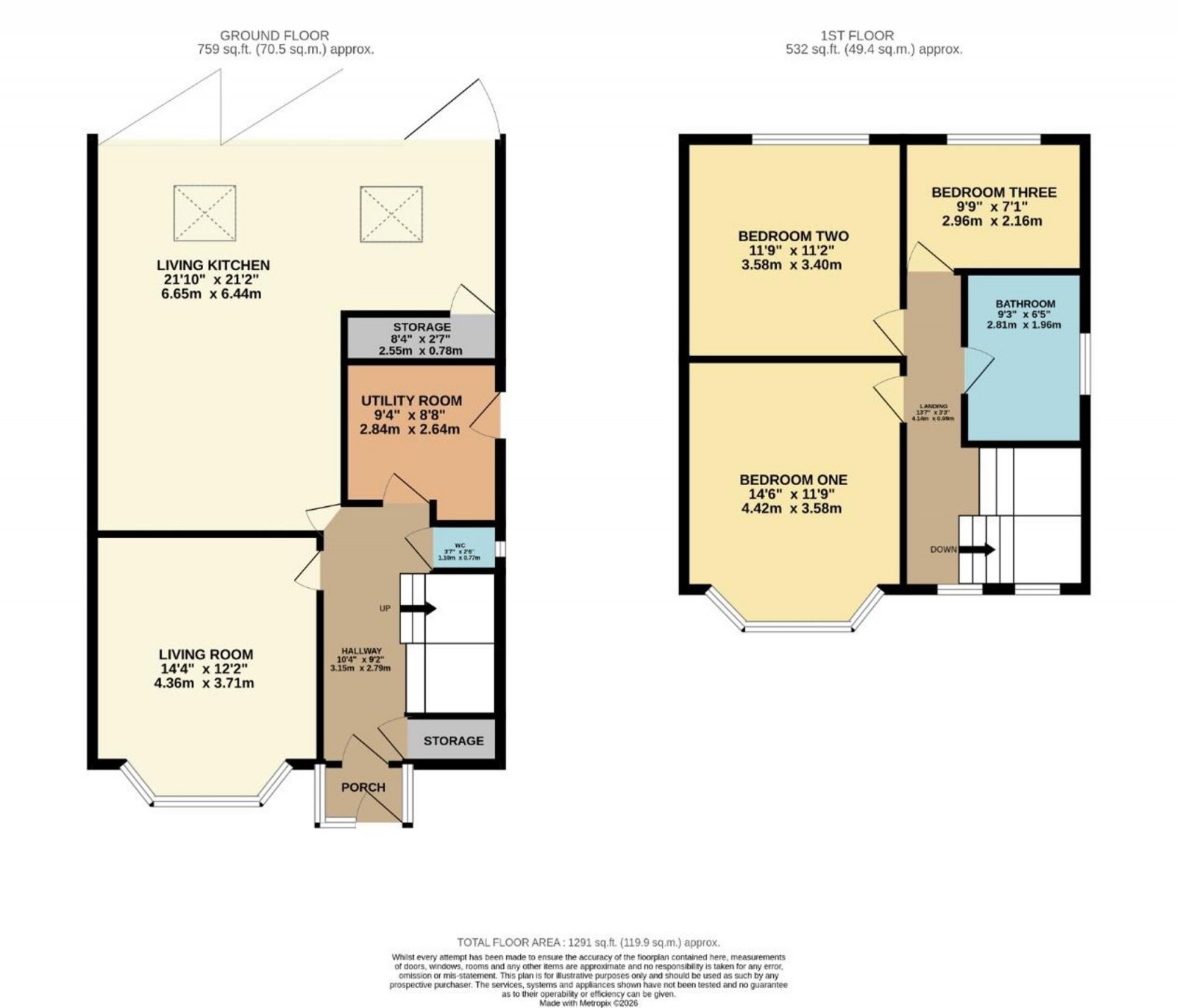 Floorplan for Outwood Drive, Heald Green, SK8