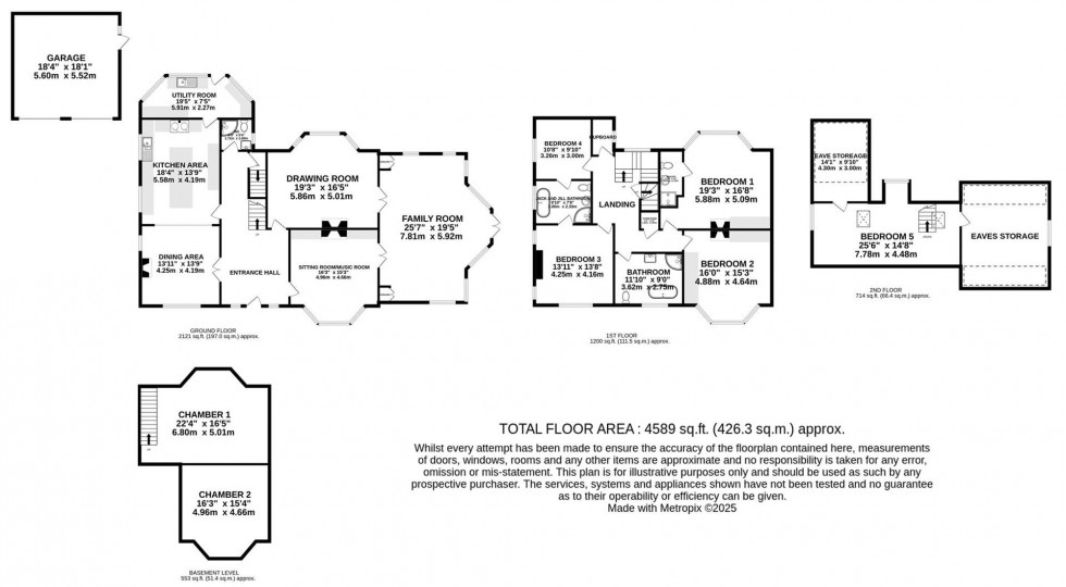 Floorplan for 89 Knutsford Road, Alderley Edge, SK9