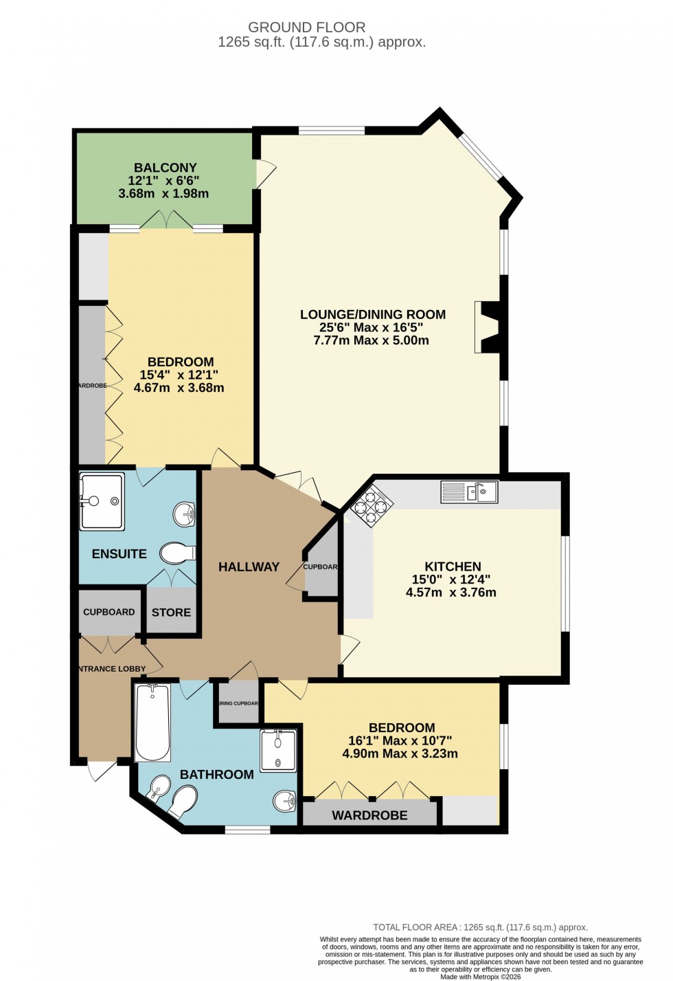 Floorplan for Adlington Road, Wilmslow, SK9
