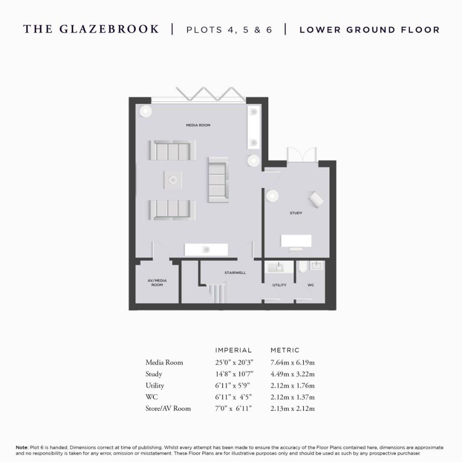 Floorplan for Deanwater Drive, Woodford, SK7
