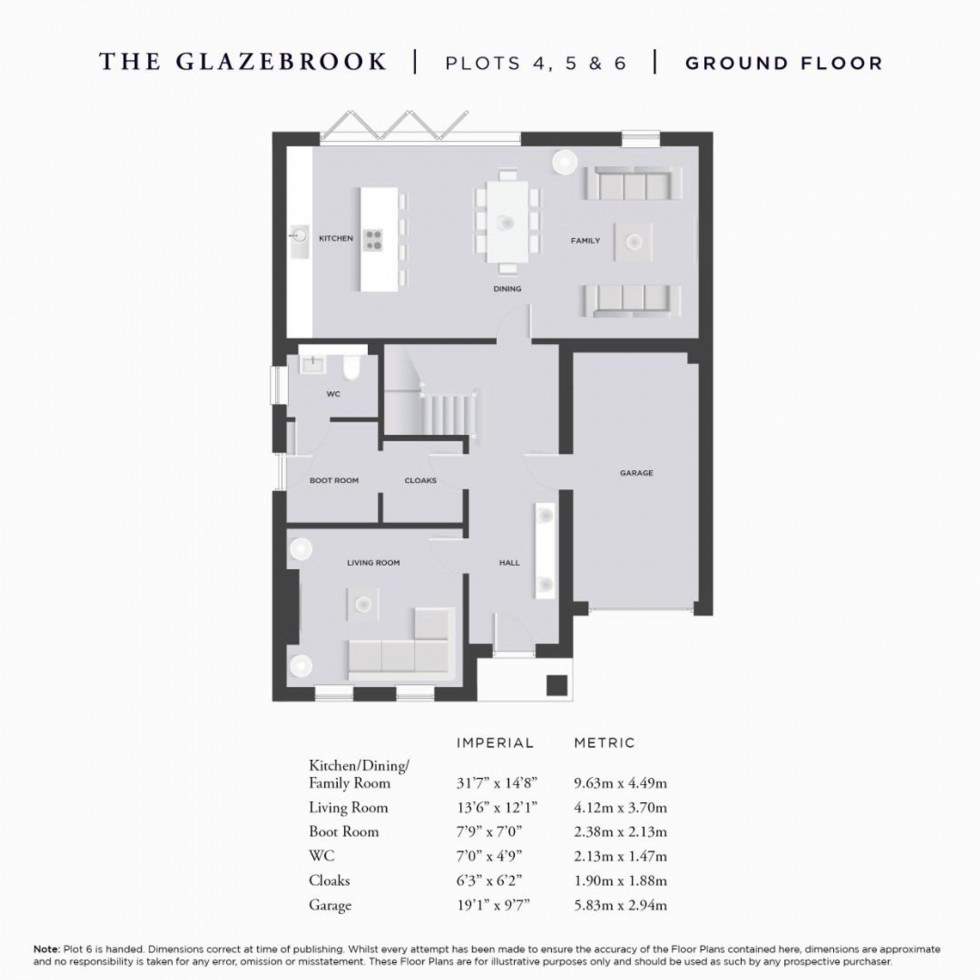 Floorplan for Deanwater Drive, Woodford, SK7