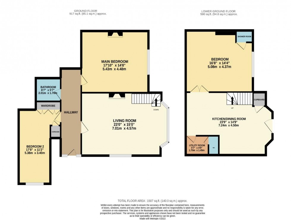 Floorplan for Davey Lane, Alderley Edge, SK9