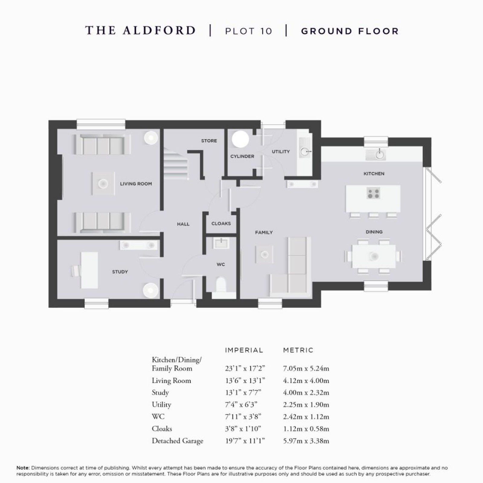 Floorplan for Deanwater Drive, Woodford, SK7