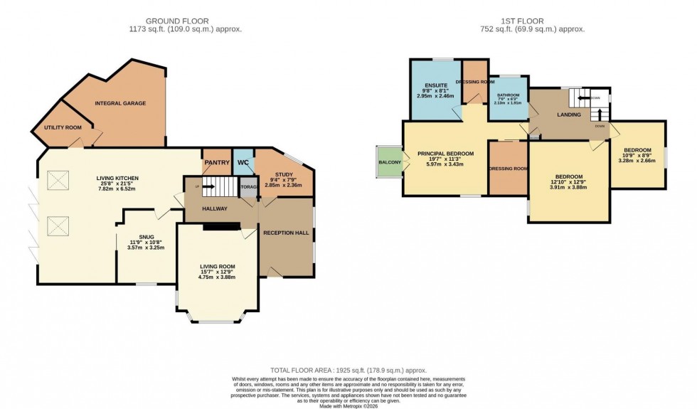 Floorplan for Harefield Drive, Wilmslow, SK9