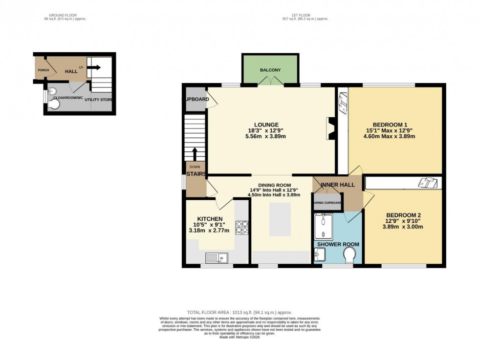 Floorplan for Woodleigh Court, Alderley Edge, SK9