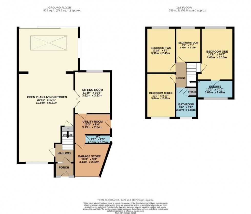 Floorplan for Westby Close, Bramhall, SK7