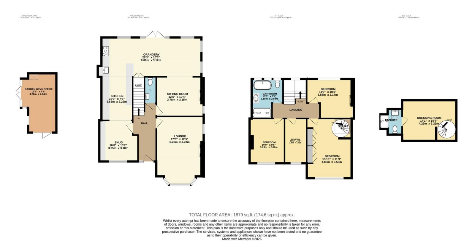 Floorplan for Woodford Road, Bramhall, SK7
