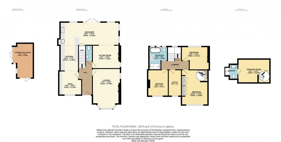Floorplan for Woodford Road, Bramhall, SK7