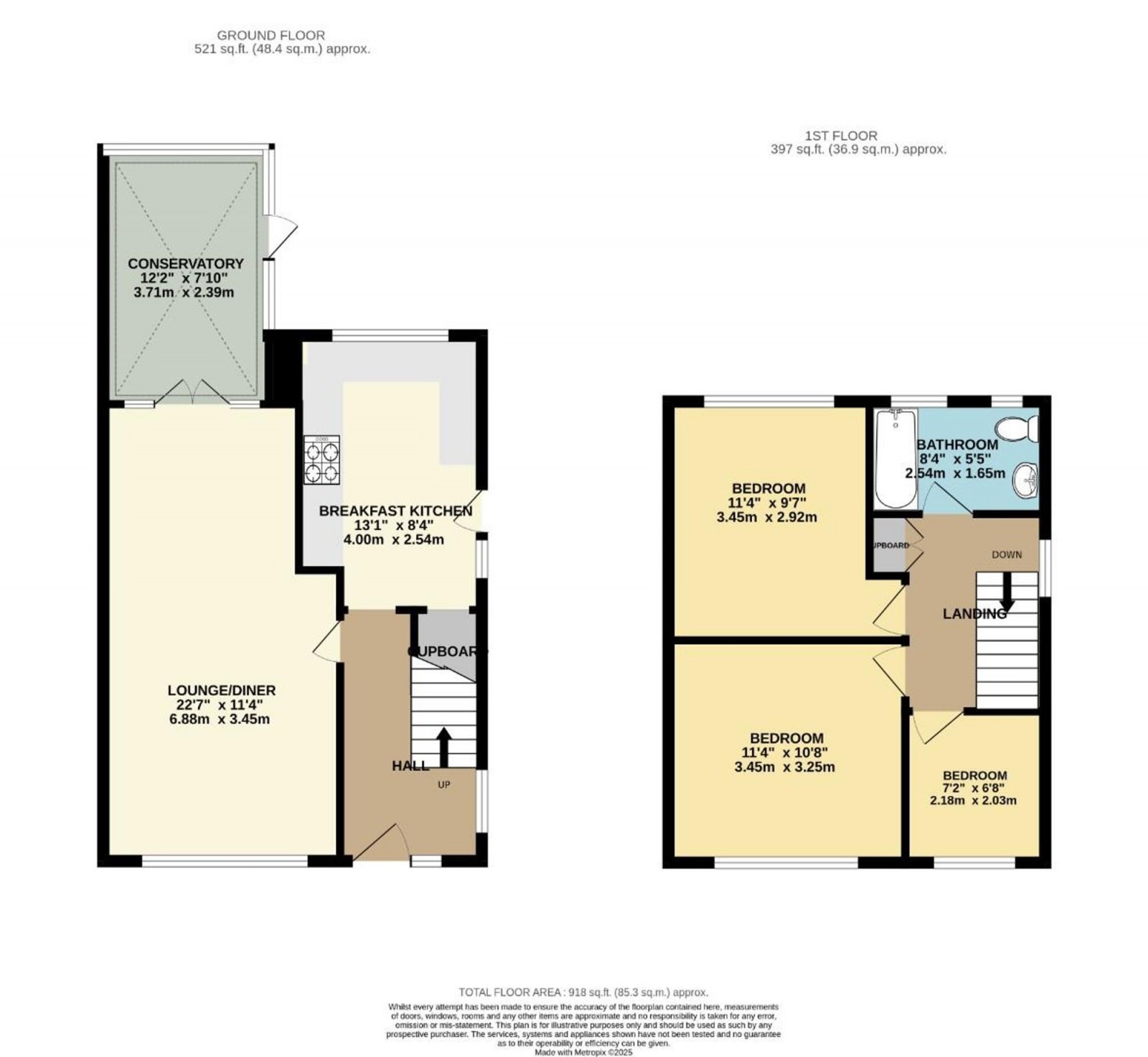 Floorplan for Canberra Road, Bramhall, SK7