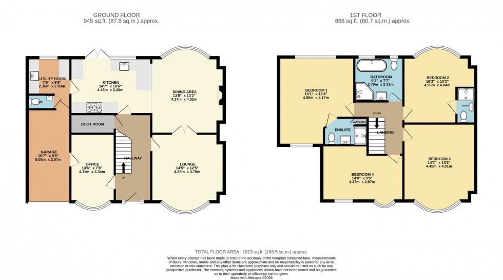 Floorplan for Valley Road, Bramhall, SK7