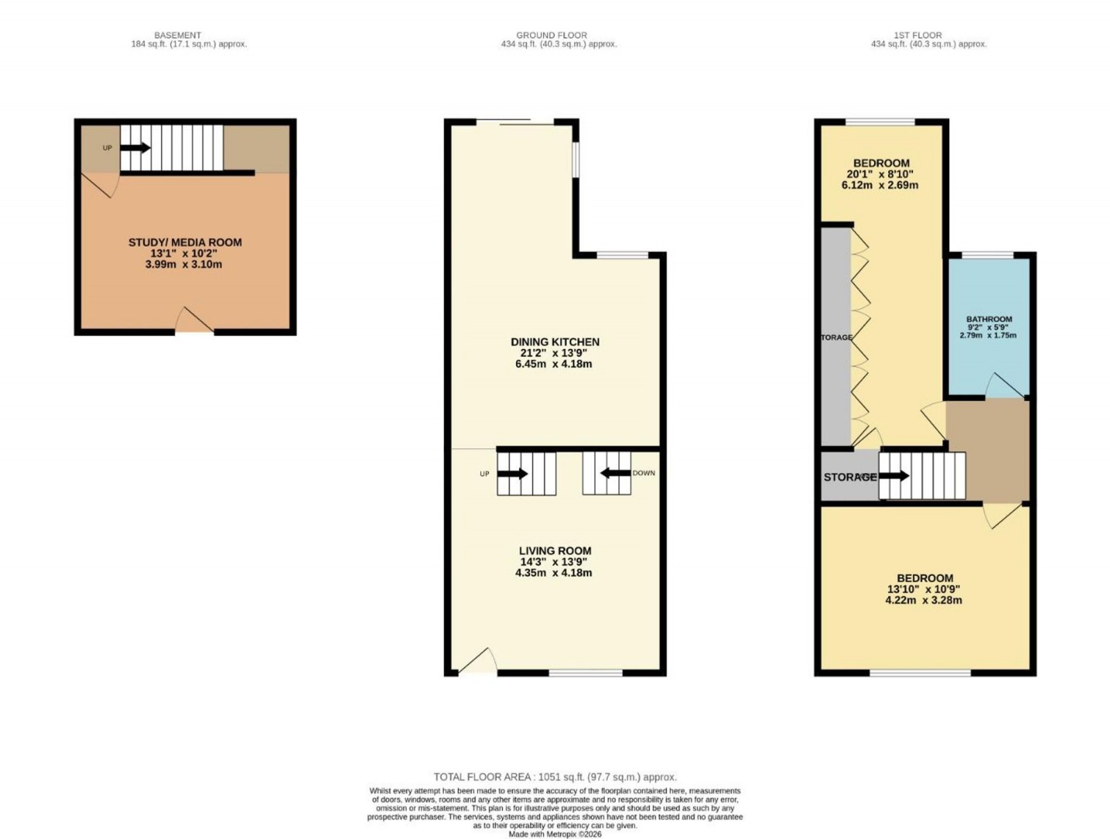 Floorplan for Gravel Lane, Wilmslow, SK9